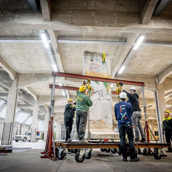 Installatie Berlijnse Muur - Collectie Fenix - Foto Ruben Utrecht, 2024