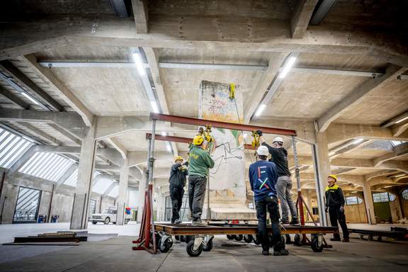 Installatie Berlijnse Muur - Collectie Fenix - Foto Ruben Utrecht, 2024